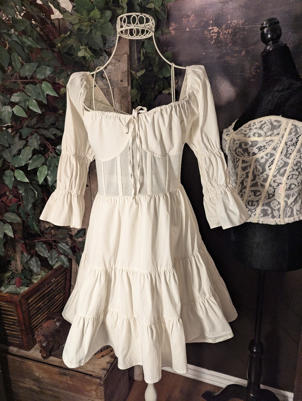 Forever 21 Bustier Style Dress. Med. - Picture 1 of 8